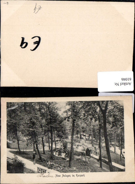 61046,Kurpark Baden neue Anlage