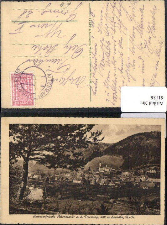 61136,Altenmakrt a.d. Triesting Sommerfrische Ortsansicht