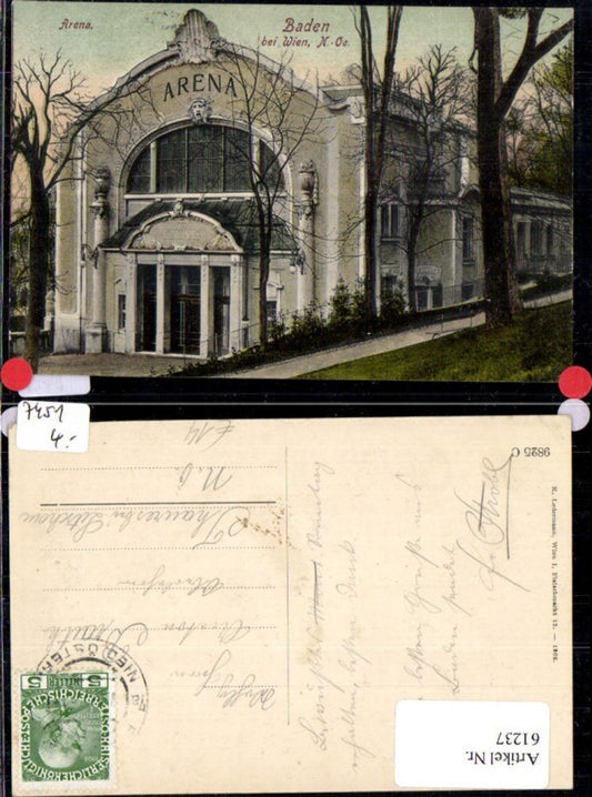 61237,Baden b. Wien Eingang Arena