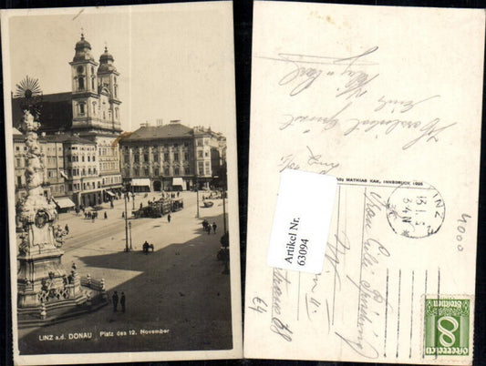 63094,Linz a.d. Donau Platz des 12. Novembers