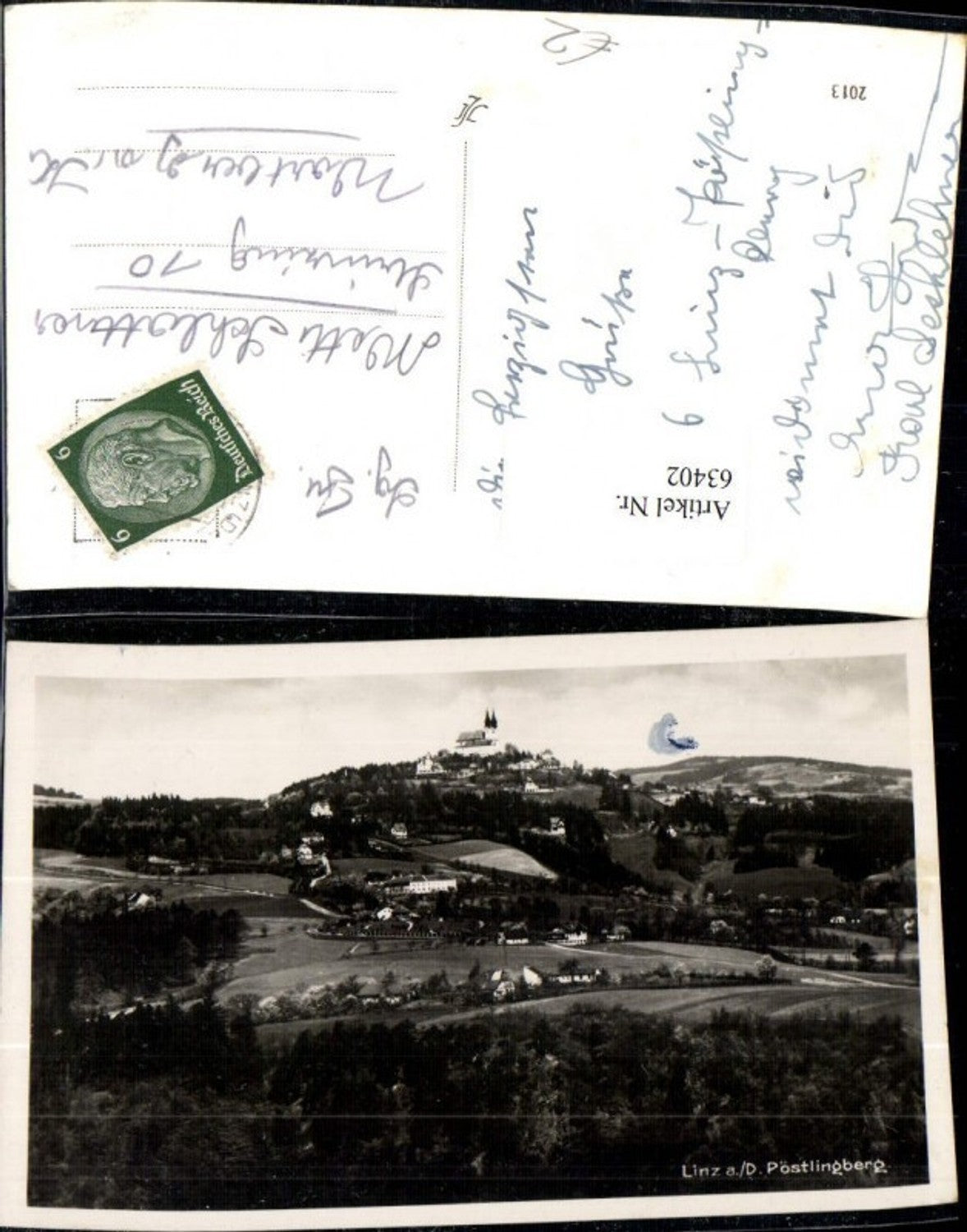 63402,Linz a.d. Donau  Pöslingberg Umgebung