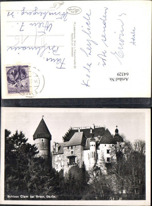 64329,Schloss Burg Clam Klam bei Grein a.d. Donau