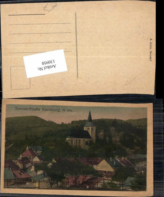 130950,Sommerfrische Kaumberg Teilansicht