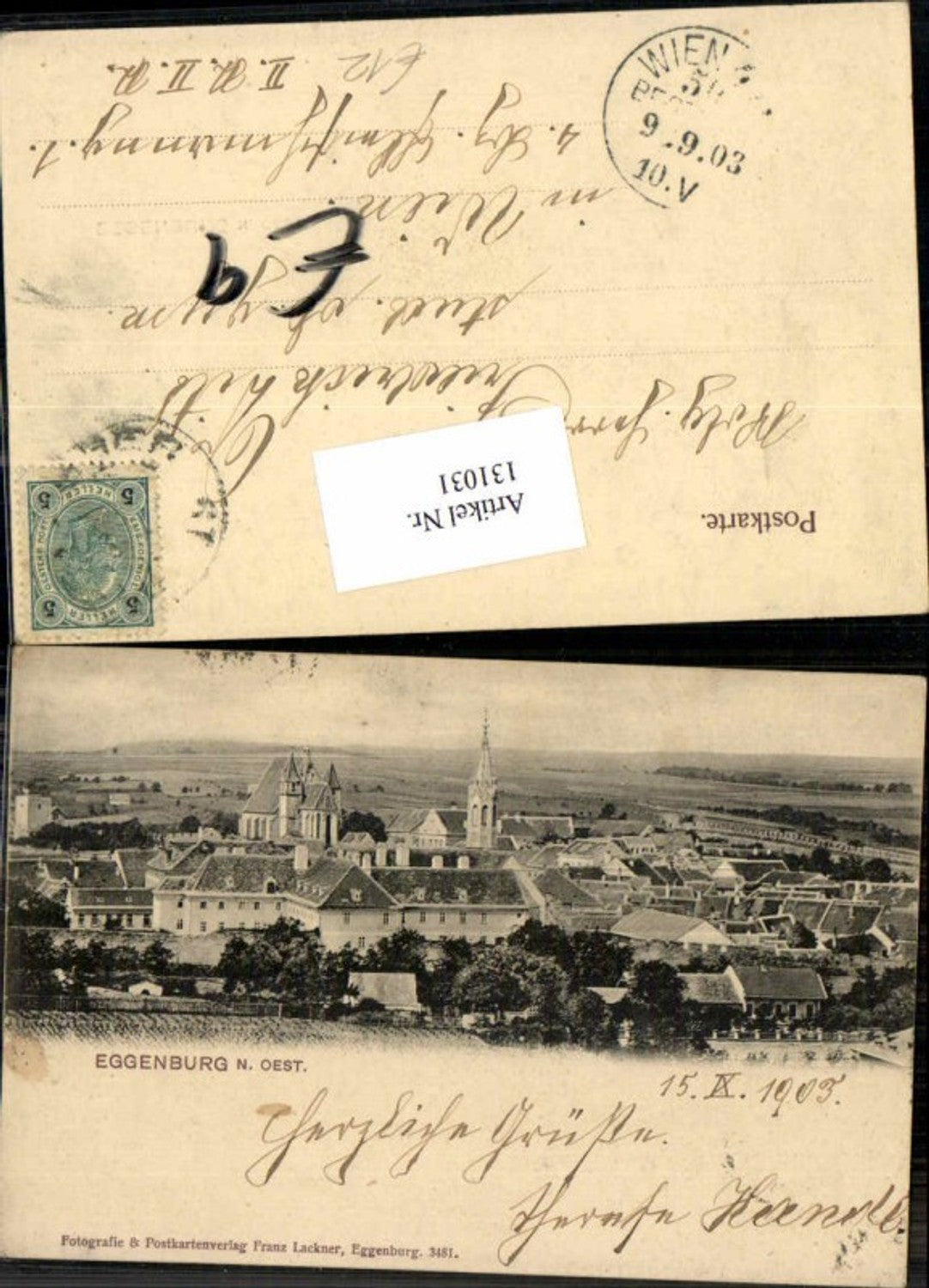 131031,Eggenburg Totale 1902