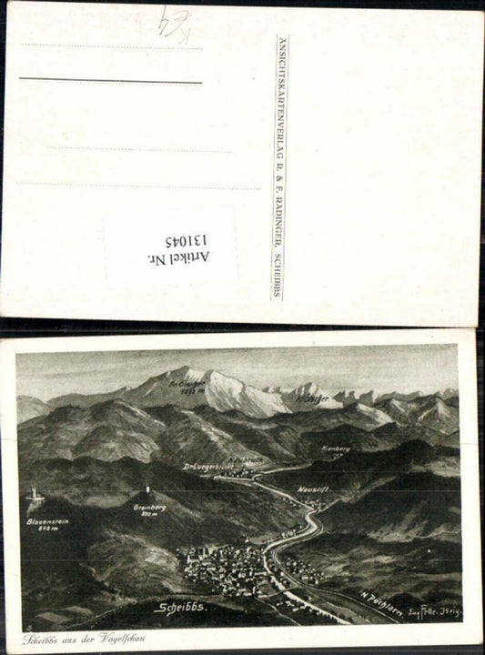 131045,Eugen Felle Scheibbs a.d. Vogelschau