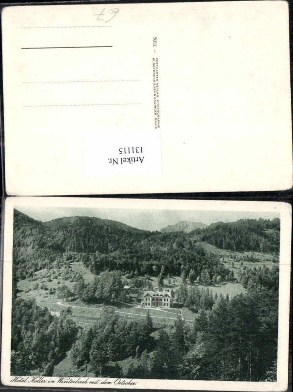 131115,Hotel Koller in Winterbach m. Ötscher