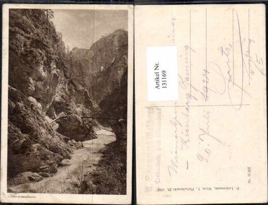 131169,Thormäuer Tormäuer Ötschergräben bei Kienberg Gaming