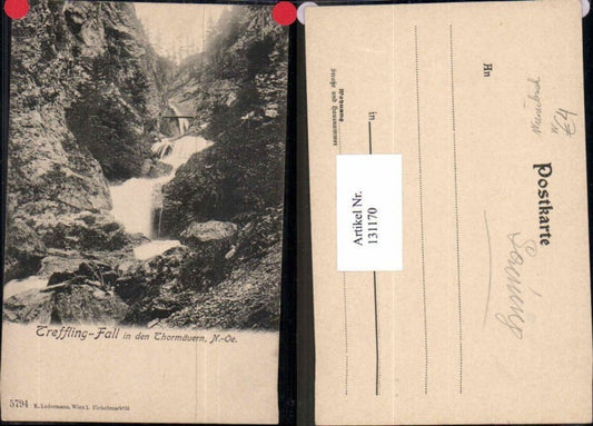 131170,Trefflingfall Tormäuer Ötschergräben bei Gaming Kienberg Wienerbruck