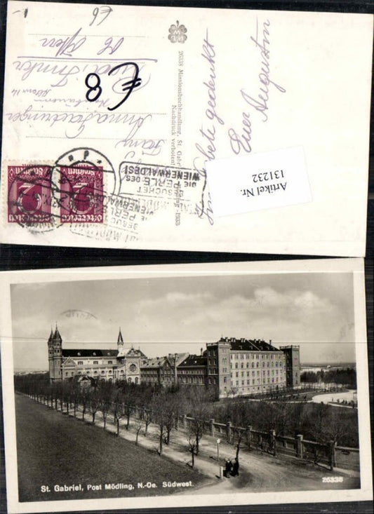131232,St Gabriel bei Mödling Wien Südwest