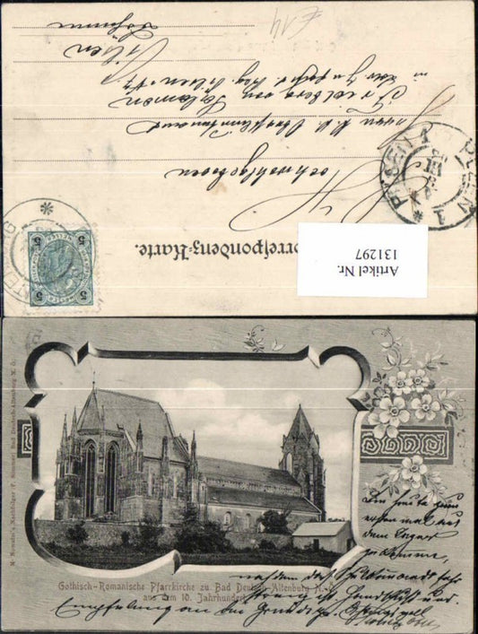 131297,Jugendstil AK Bad Deutsch Altenburg Carnuntum Kirche 1900