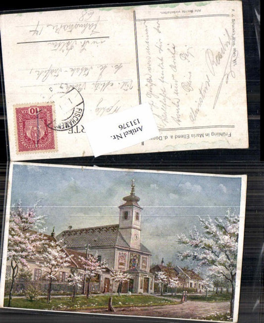 131376,Frühling in Maria Ellend a.d. Donau Haslau