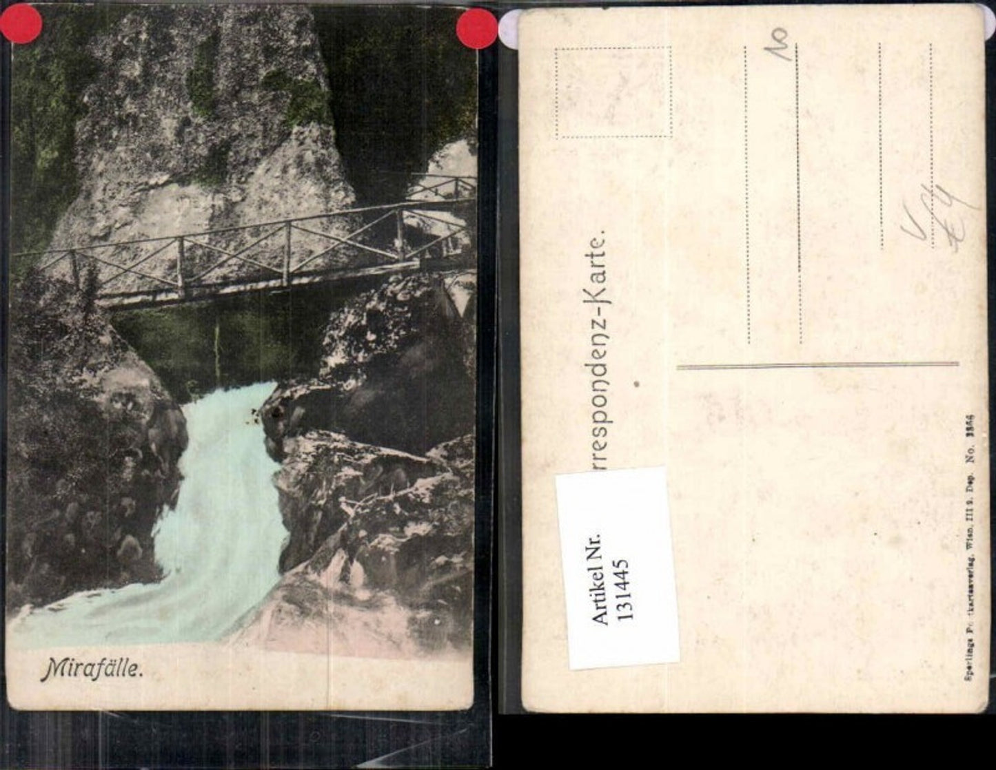 131445,Mirafall Mirafälle bei Pernitz Muggendorf Weissenbach a.d. Triesting pub Sperling