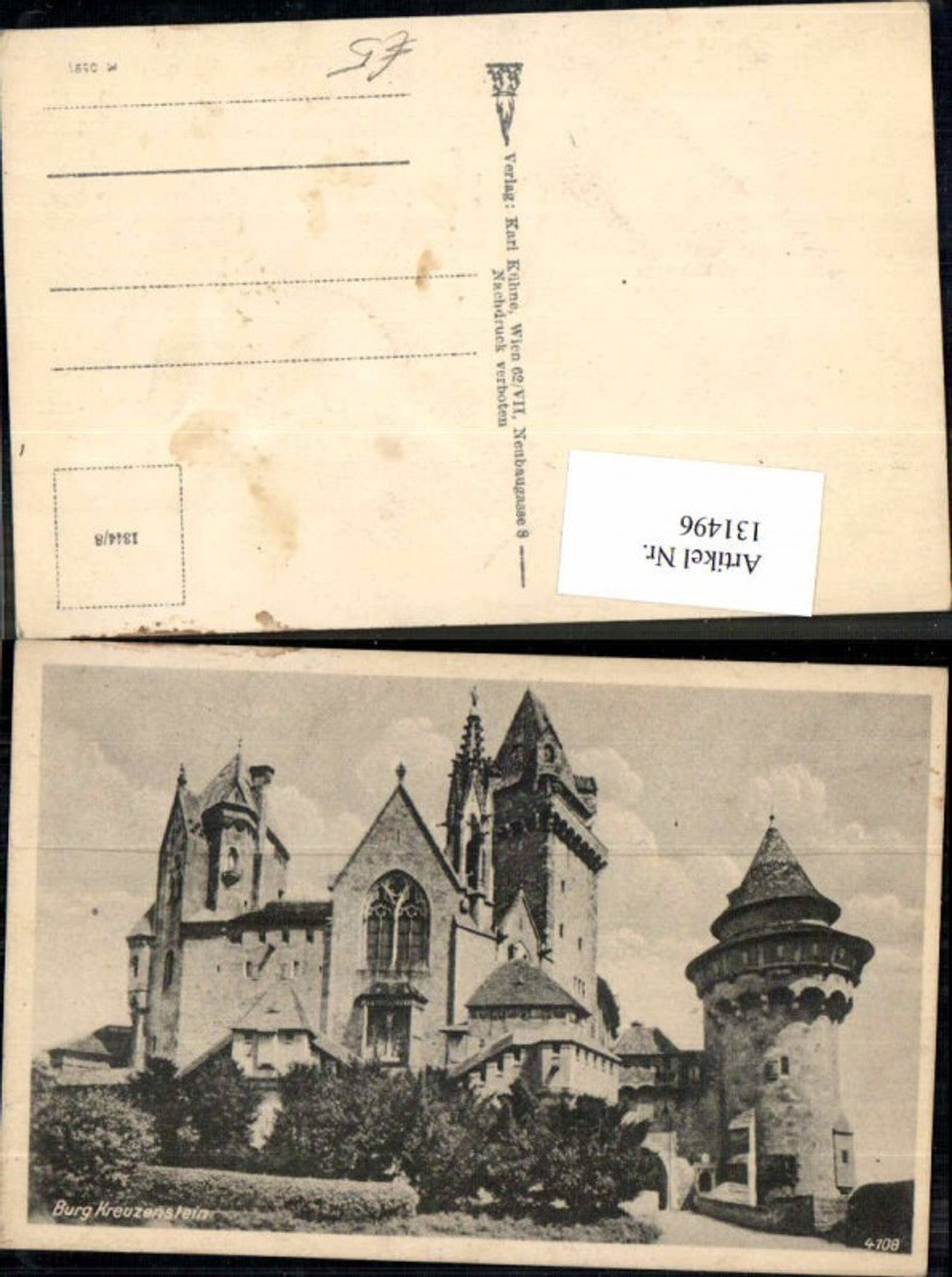 131496,Burg Kreuzenstein bei Korneuburg