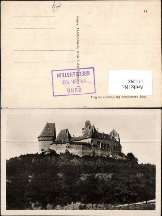 131498,Burg Kreuzenstein bei Korneuburg