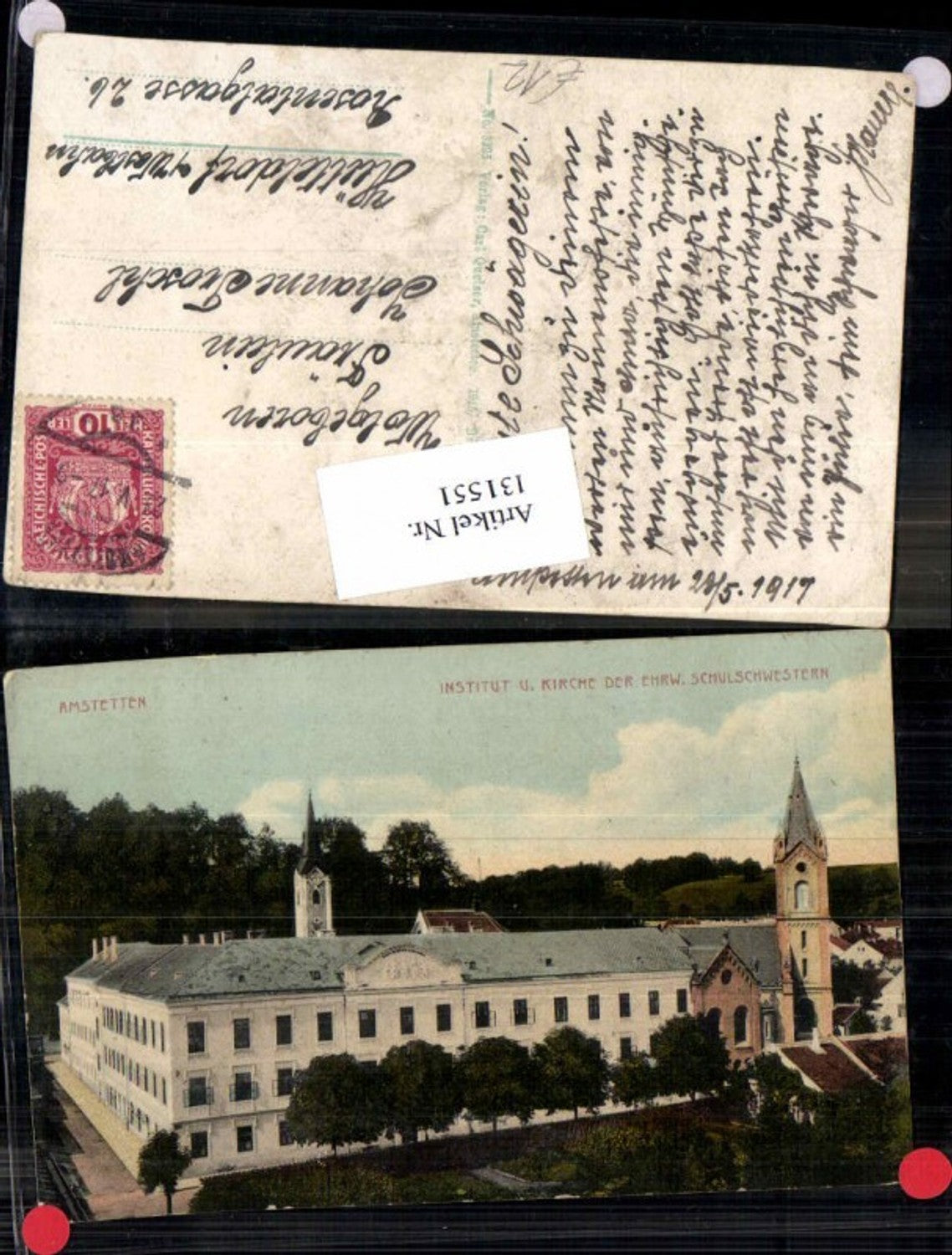 131551,Amstetten Institut der Ehrw. Schulschwestern