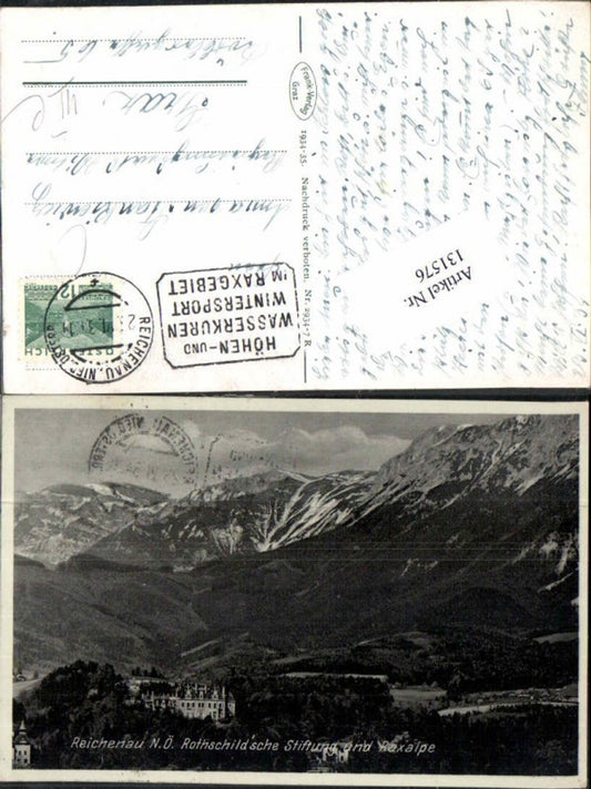 131576,Reichenau a.d. Rax Schloss Rothschild