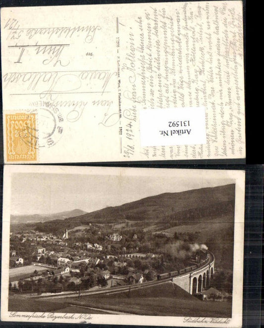 131592,Payerbach Südbahn Viadukt