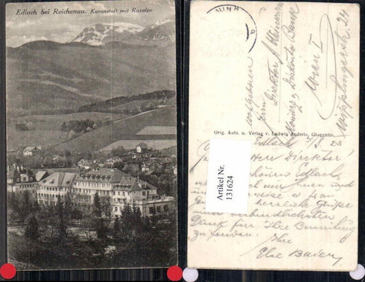 131624,Edlach bei Reichenau a.d. Rax