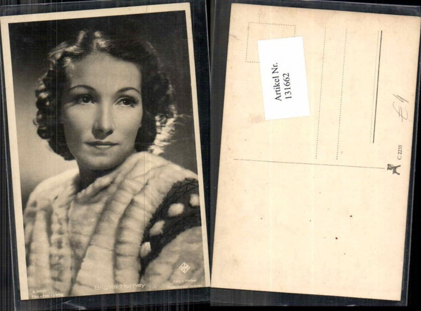 131662,Brigitte Horney Film Foto Ross Verlag A3480-2