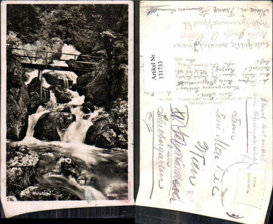 131733,Mirafall Mirafälle bei Pernitz Muggendorf Weissenbach a.d. Triesting