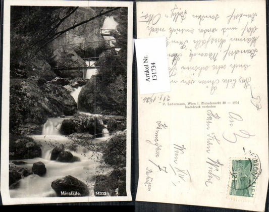 131734,Mirafall Mirafälle bei Pernitz Muggendorf Weissenbach a.d. Triesting