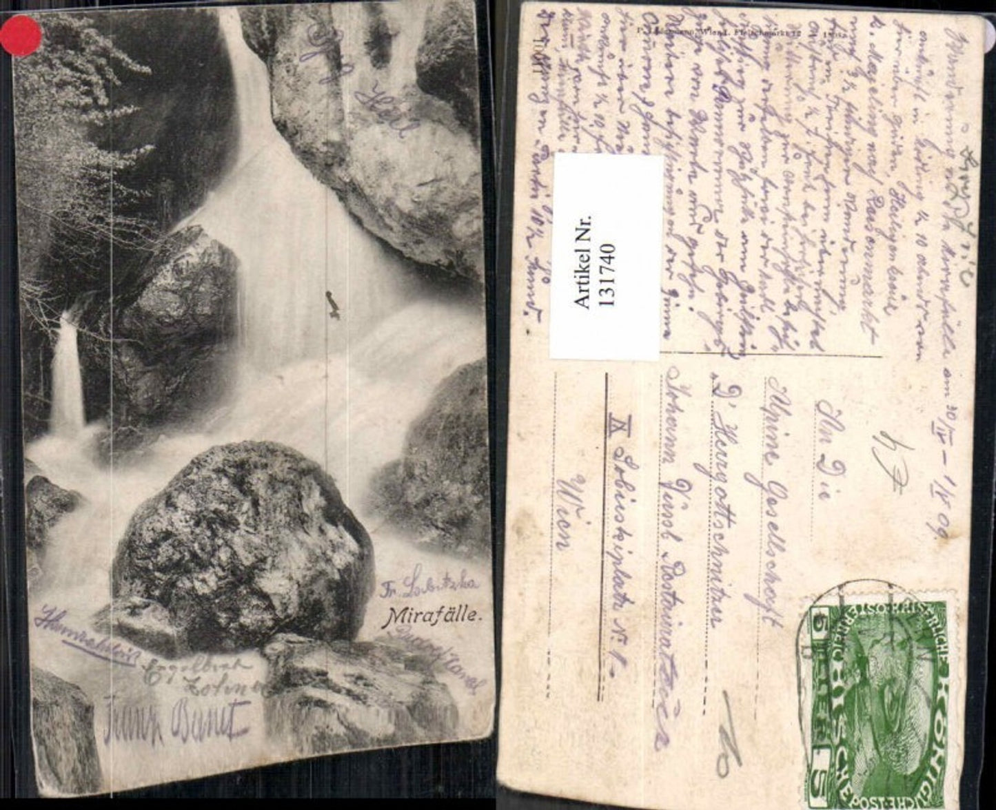 131740,Mirafall Mirafälle bei Pernitz Muggendorf Weissenbach a.d. Triesting