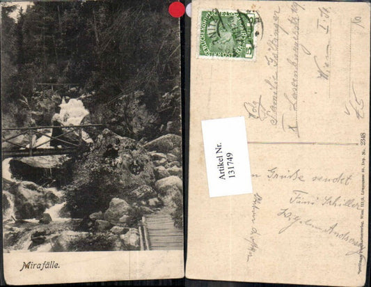 131749,Mirafall Mirafälle bei Pernitz Muggendorf Weissenbach a.d. Triesting