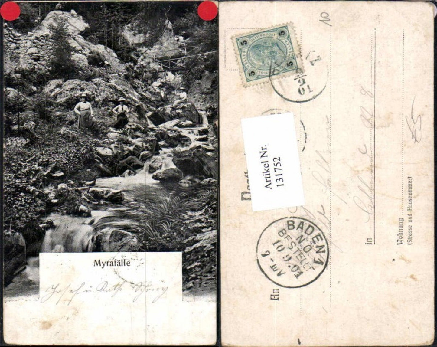 131752,Mirafall Mirafälle bei Pernitz Muggendorf Weissenbach a.d. Triesting