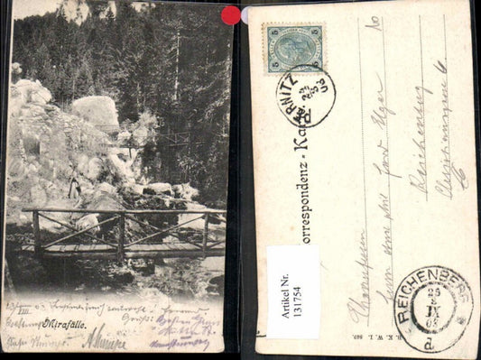 131754,Mirafall Mirafälle bei Pernitz Muggendorf Weissenbach a.d. Triesting B.K.W.I 849