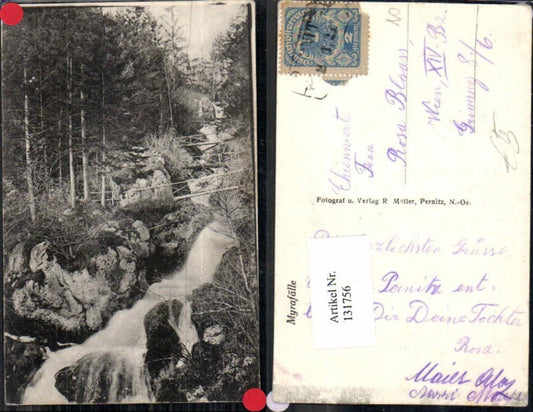 131756,Mirafall Mirafälle bei Pernitz Muggendorf Weissenbach a.d. Triesting