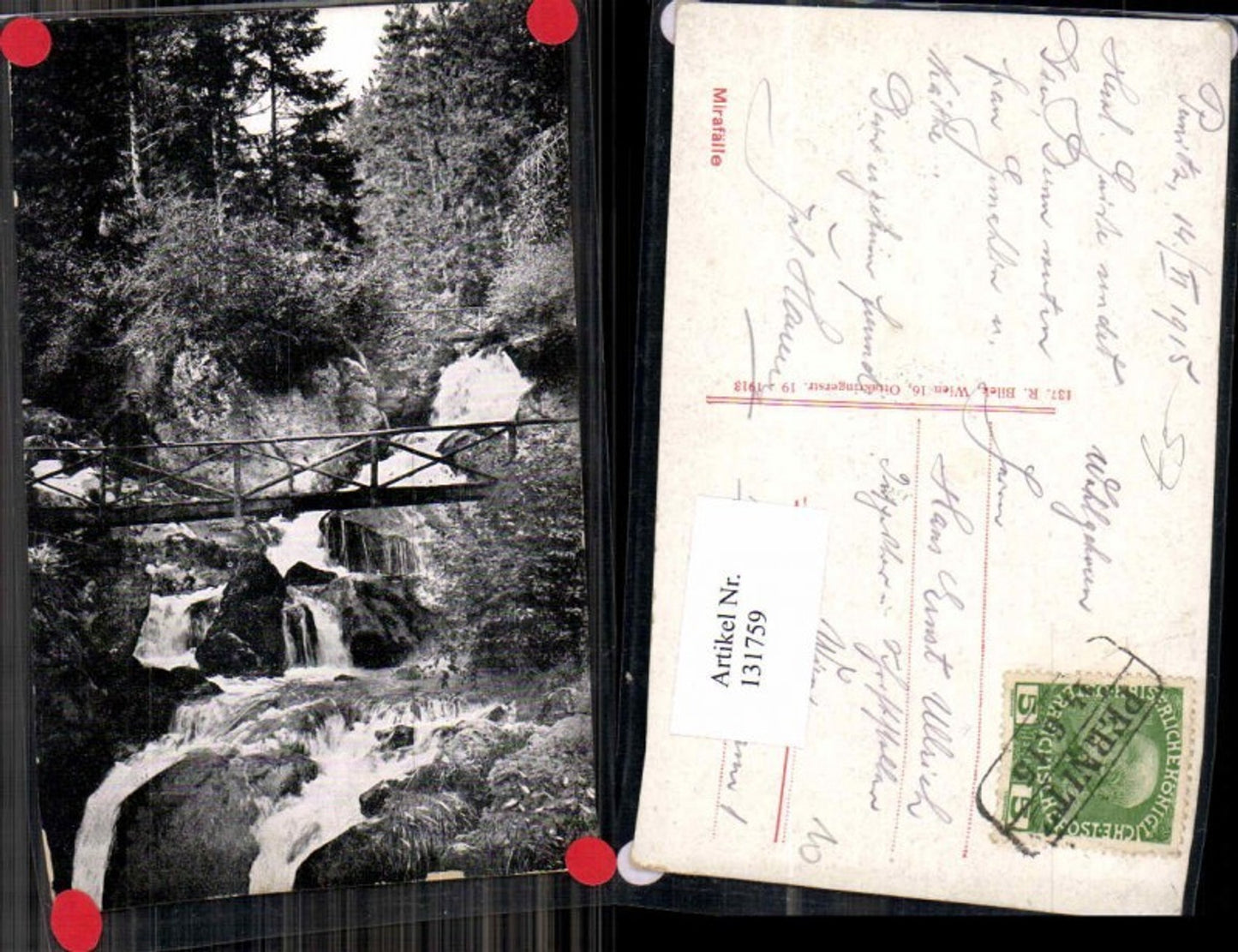 131759,Mirafall Mirafälle bei Pernitz Muggendorf Weissenbach a.d. Triesting