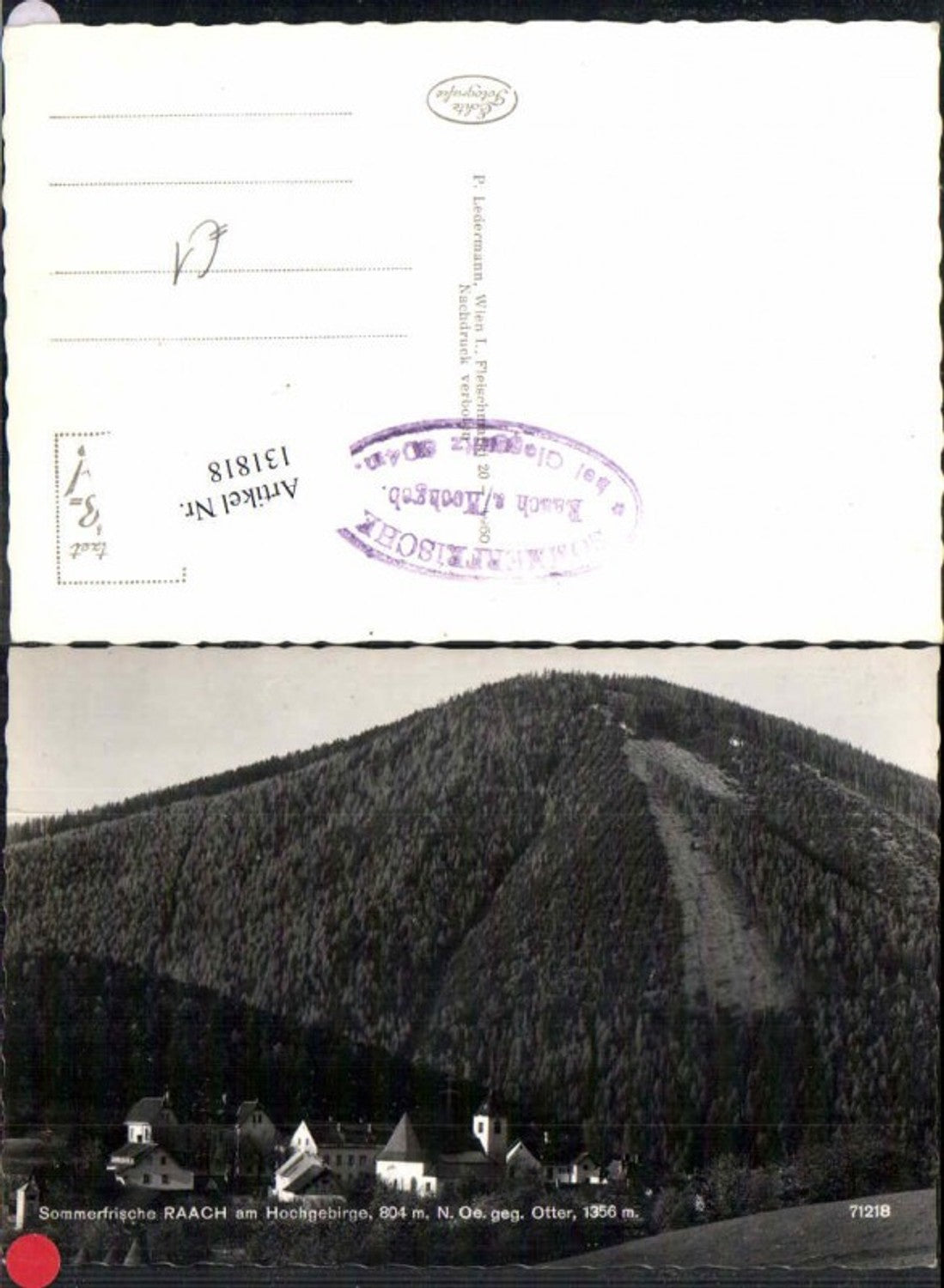 131818,Raach am Hochgebirge Gloggnitz