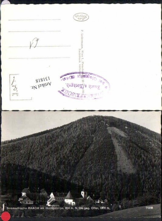 131818,Raach am Hochgebirge Gloggnitz