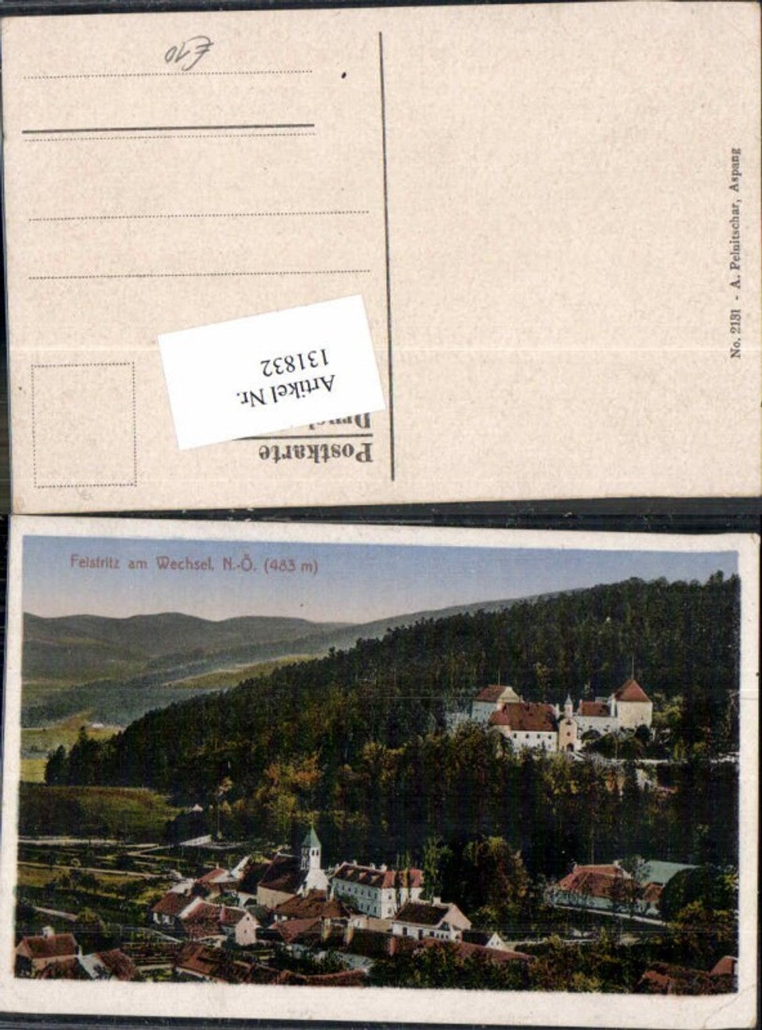 131832,Feistritz am Wechsel 1920