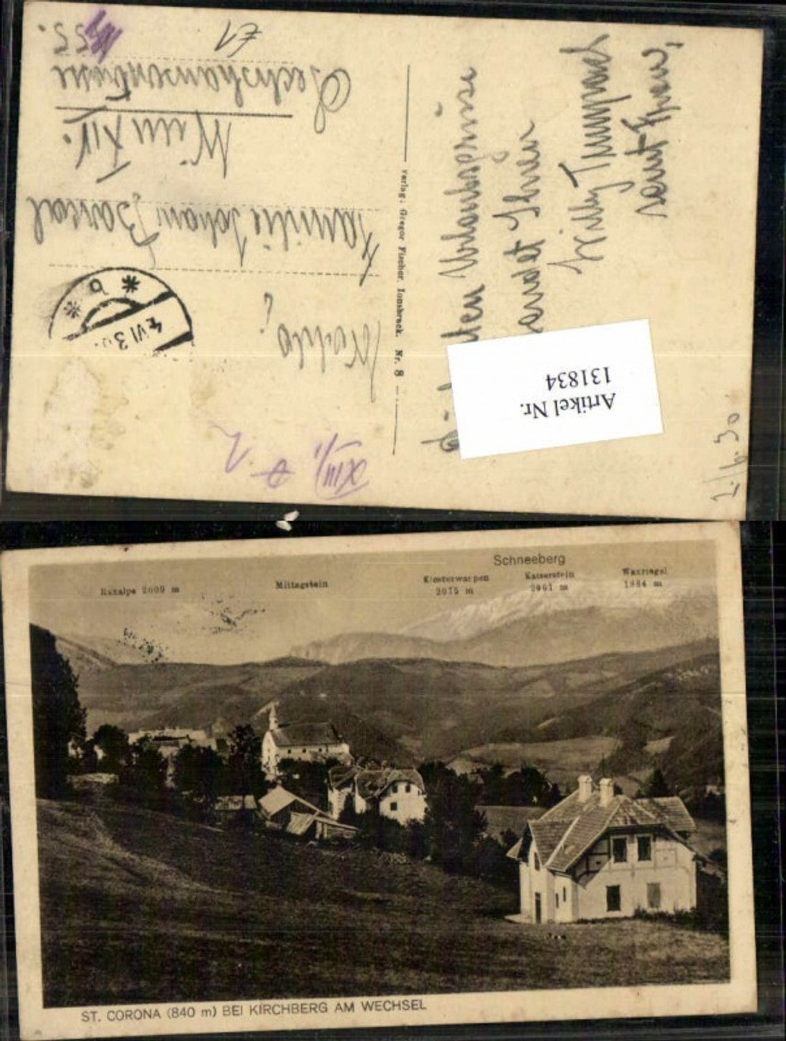 131834,St Corona am Wechsel Kirchberg