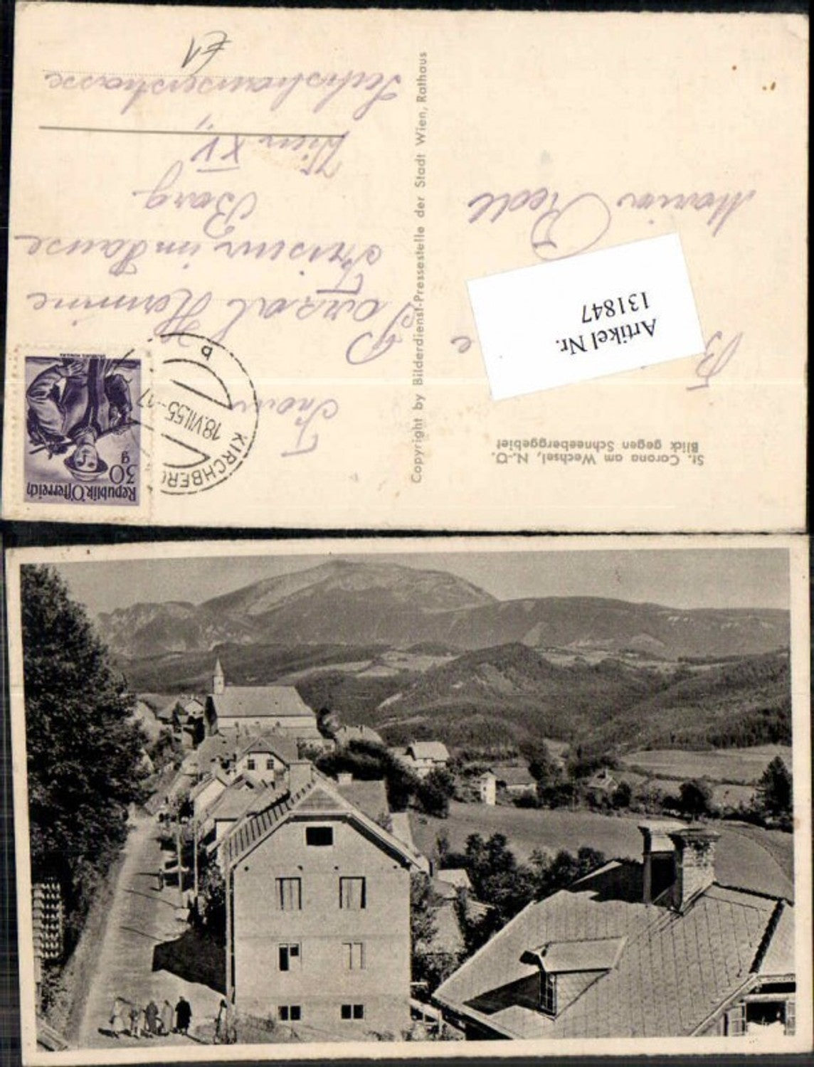 131847,St Corona am Wechsel Kirchberg am Wechsel