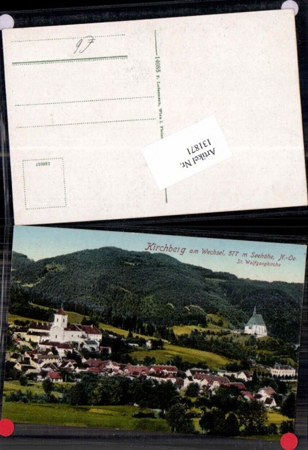 131871,Kirchberg am Wechsel 1915