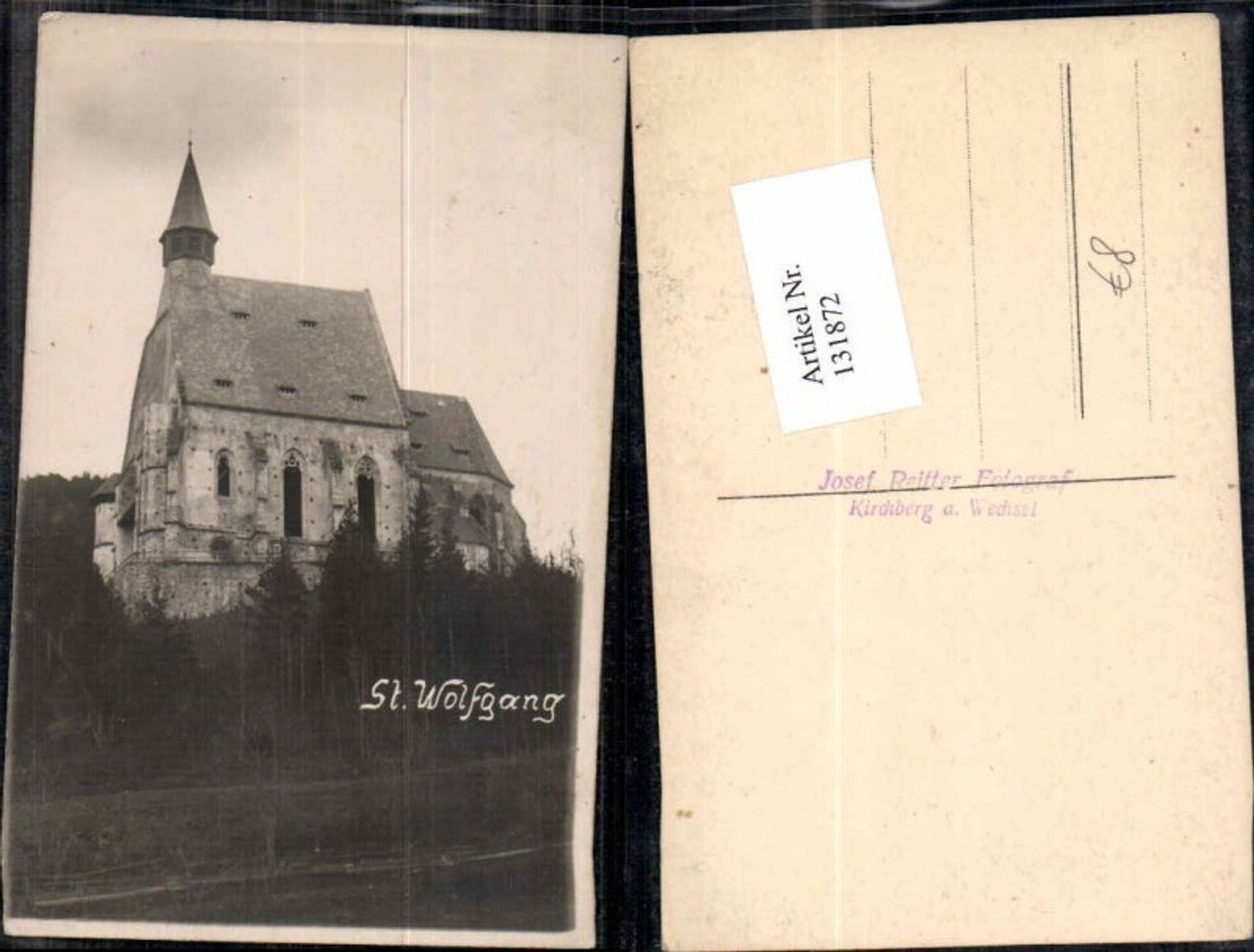 131872,FotoAK St Wolfgang Kirche bei Kirchberg am Wechsel