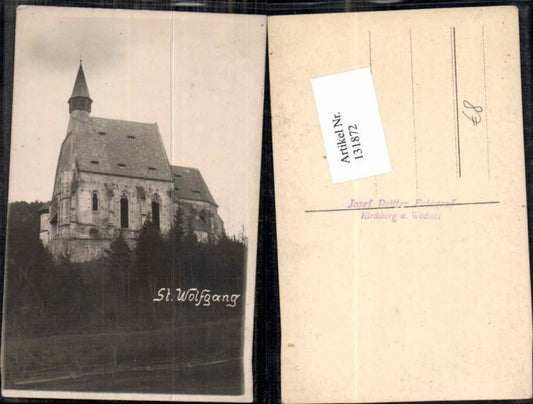 131872,FotoAK St Wolfgang Kirche bei Kirchberg am Wechsel