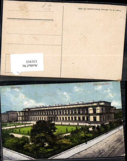 131915,München Alte Pinakothek Detailansicht pub Purger Co 8004