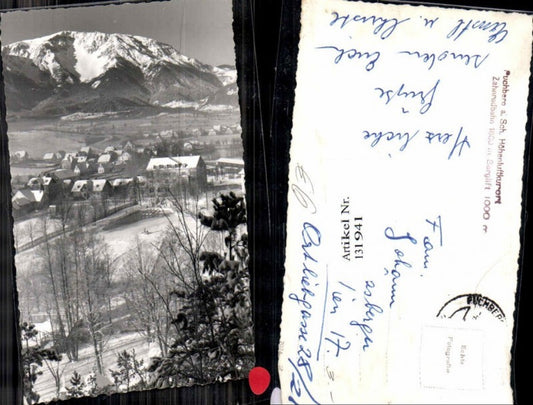 131941,Puchberg am Schneeberg Seltene Ortsansicht 1950