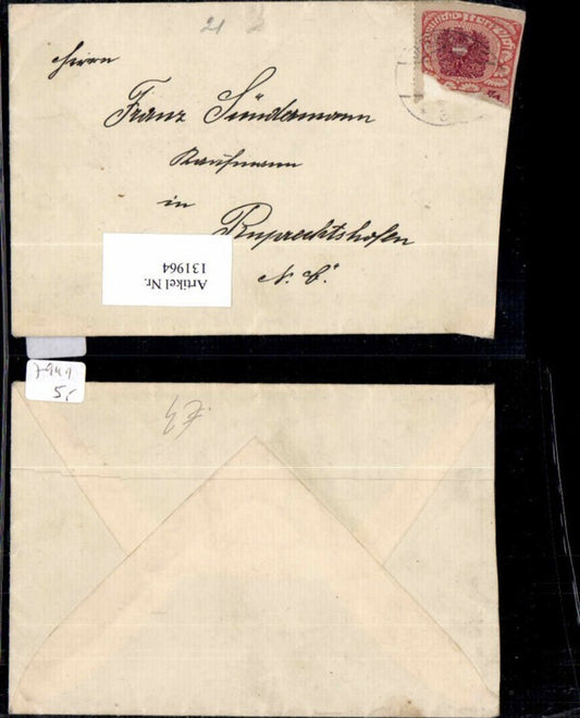 131964,Beleg Gedersdorf n. Ruprechtshofen Melk 1915