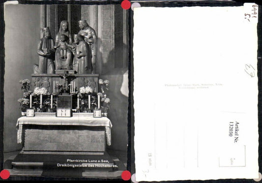 132030,Kirche Lunz am See Lunzersee Altar