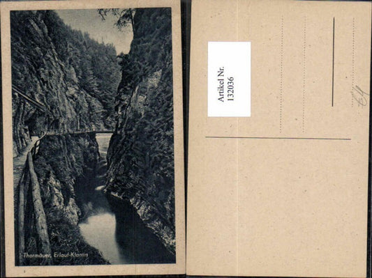 132036,Tormäuer Ötschergräben gaming Erlauf Klamm