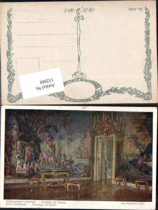 132088,Leo Reinhart Flußlandschaft B.K.W.I 2499
