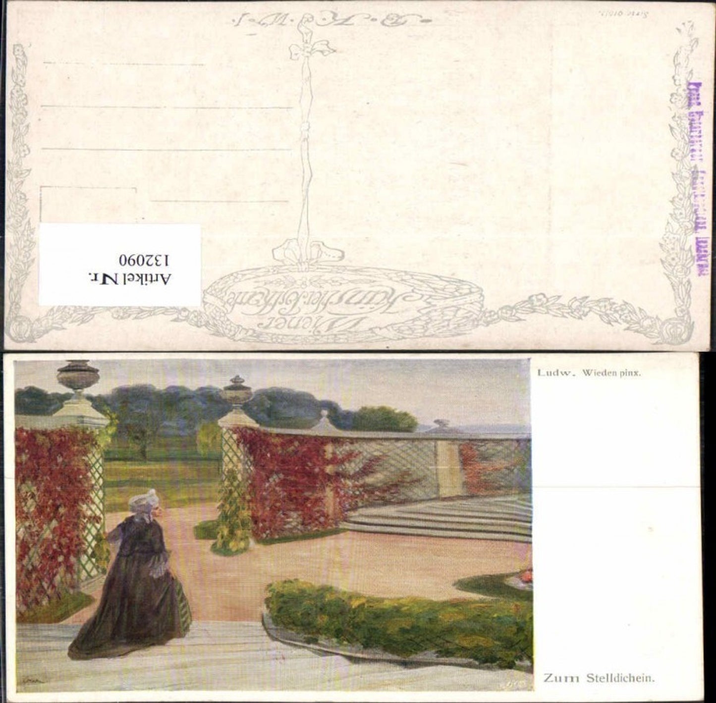 132090,Ludwig Wieden Zum Stelldichein B.K.W.I 916-2