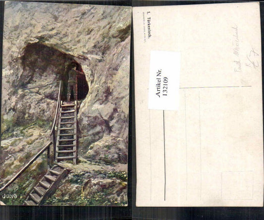 132109,Türkenloch bei Furth Weissenbach a.d. Triesting Steinwandklamm sign Jung