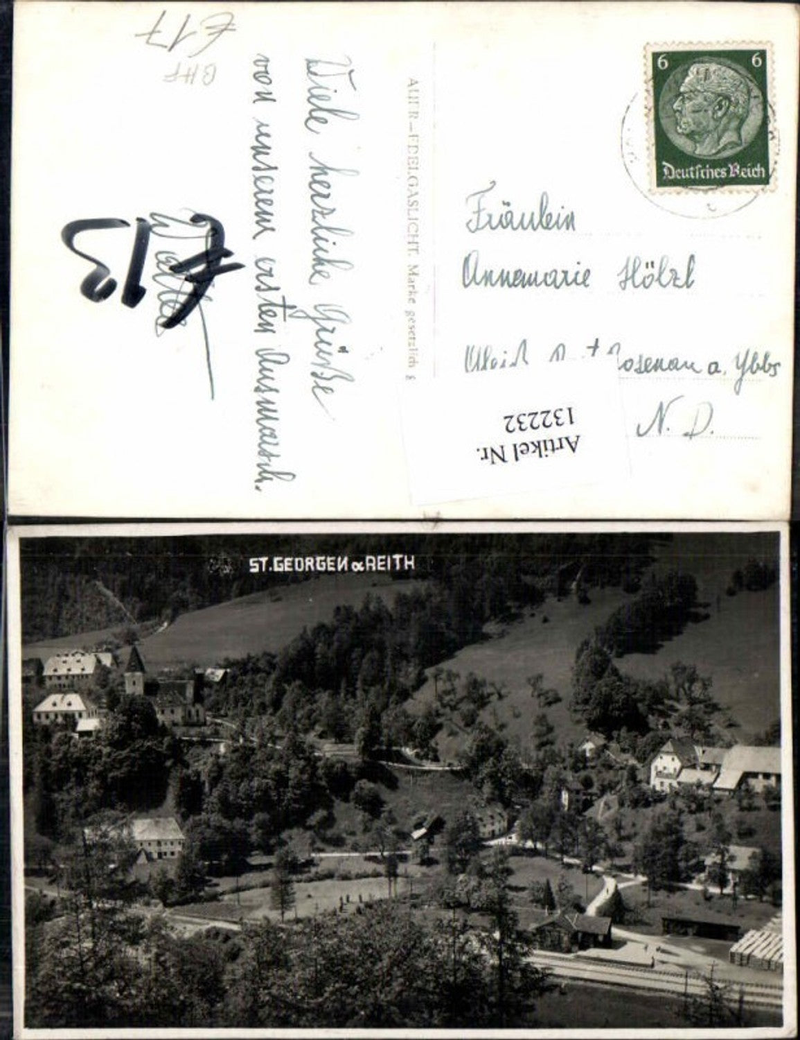 132232,St Georgen am Reith Bahnhof 1930