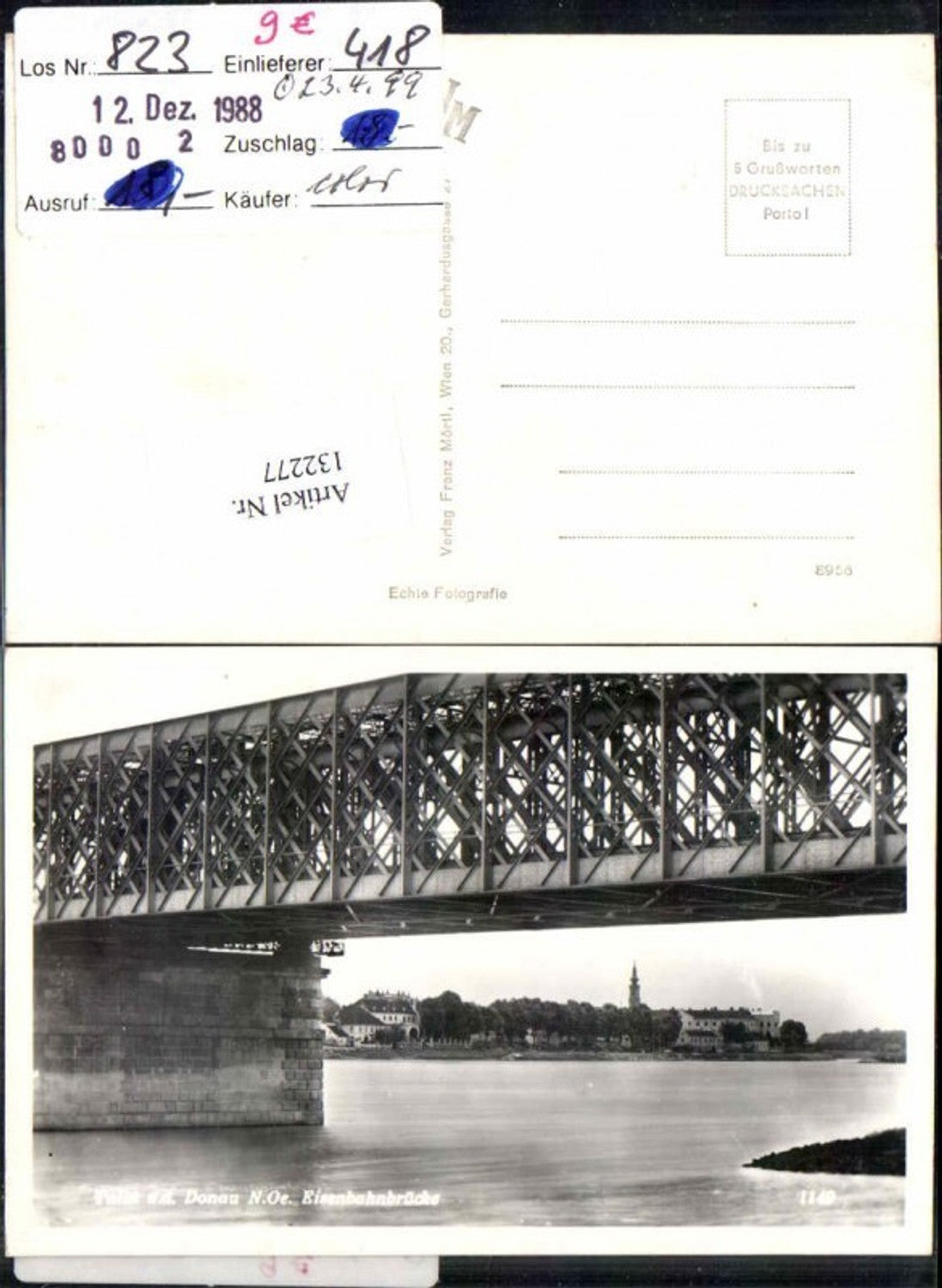 132277,Tulln a.d. Donau Eisenbahnbrücke