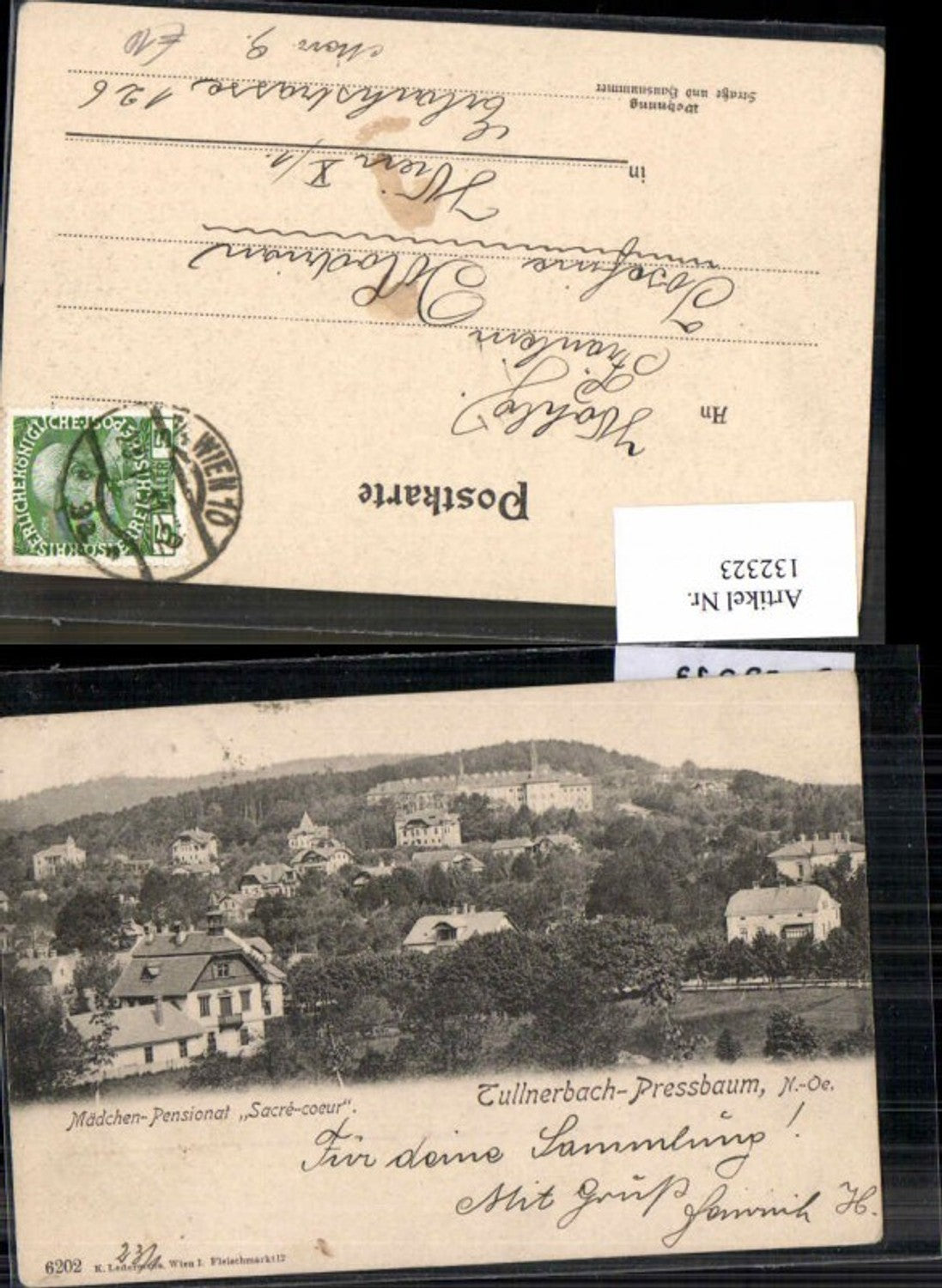 132323,Tullnerbach Pressbaum Mädchen Pensionat Teilansicht